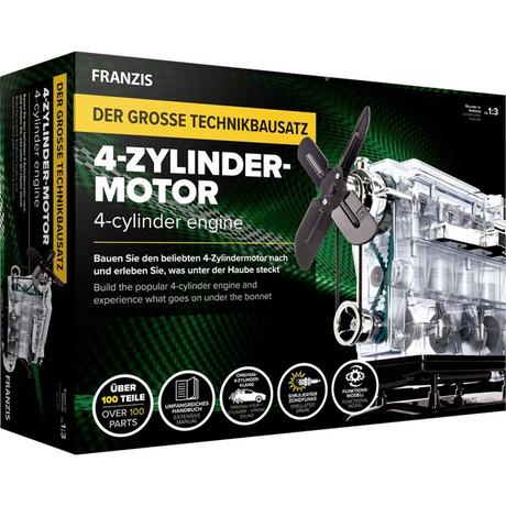 Franzis Verlag  Der grosse Technikbausatz 4-Zylinder-Motor 