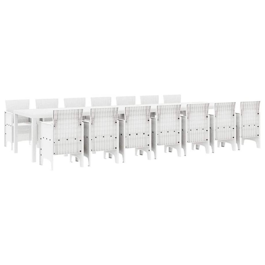 Mobilier de jardin polypropylène