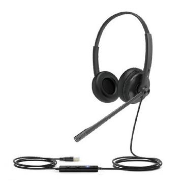 Yealink UH34 Lite Kopfhörer Kabelgebunden Kopfband BüroCallcenter Schwarz