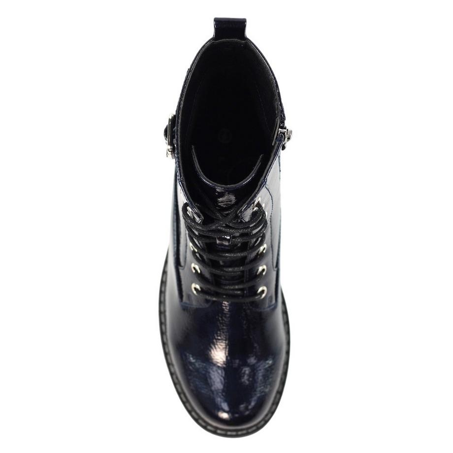 Lunar Parlour Patent Stiefeletten  