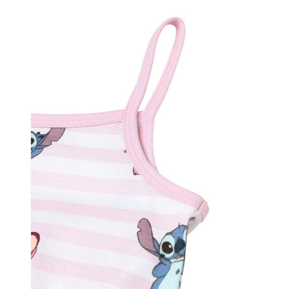Lilo & Stitch  Combishort Sans Manches Motif Stitch Et Angel 