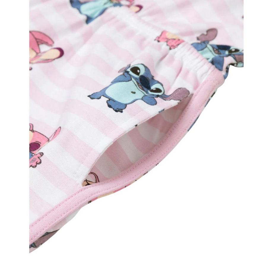 Lilo & Stitch  Combishort Sans Manches Motif Stitch Et Angel 