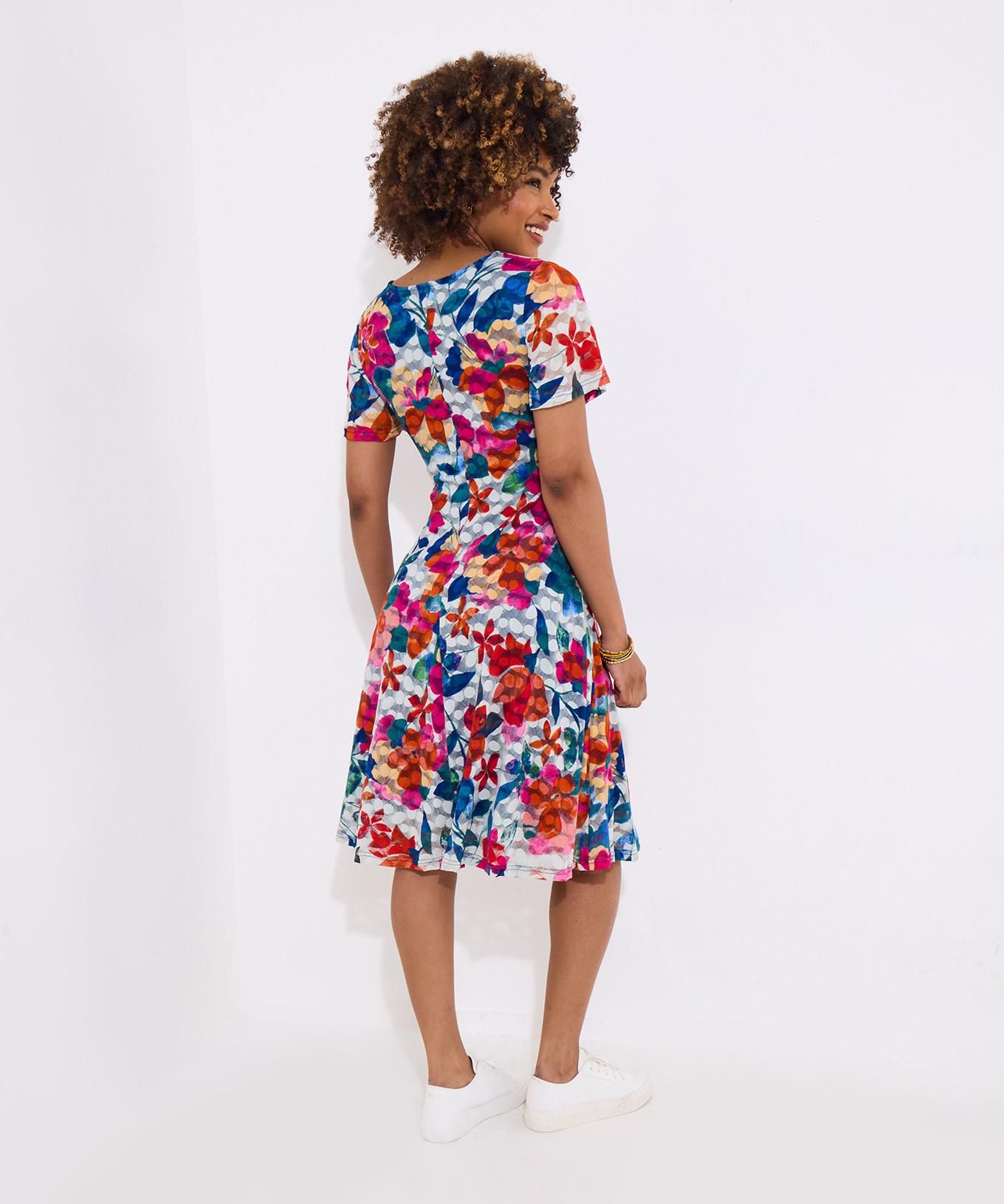 Joe Browns  Knielanges Kleid mit floraler Spitze 