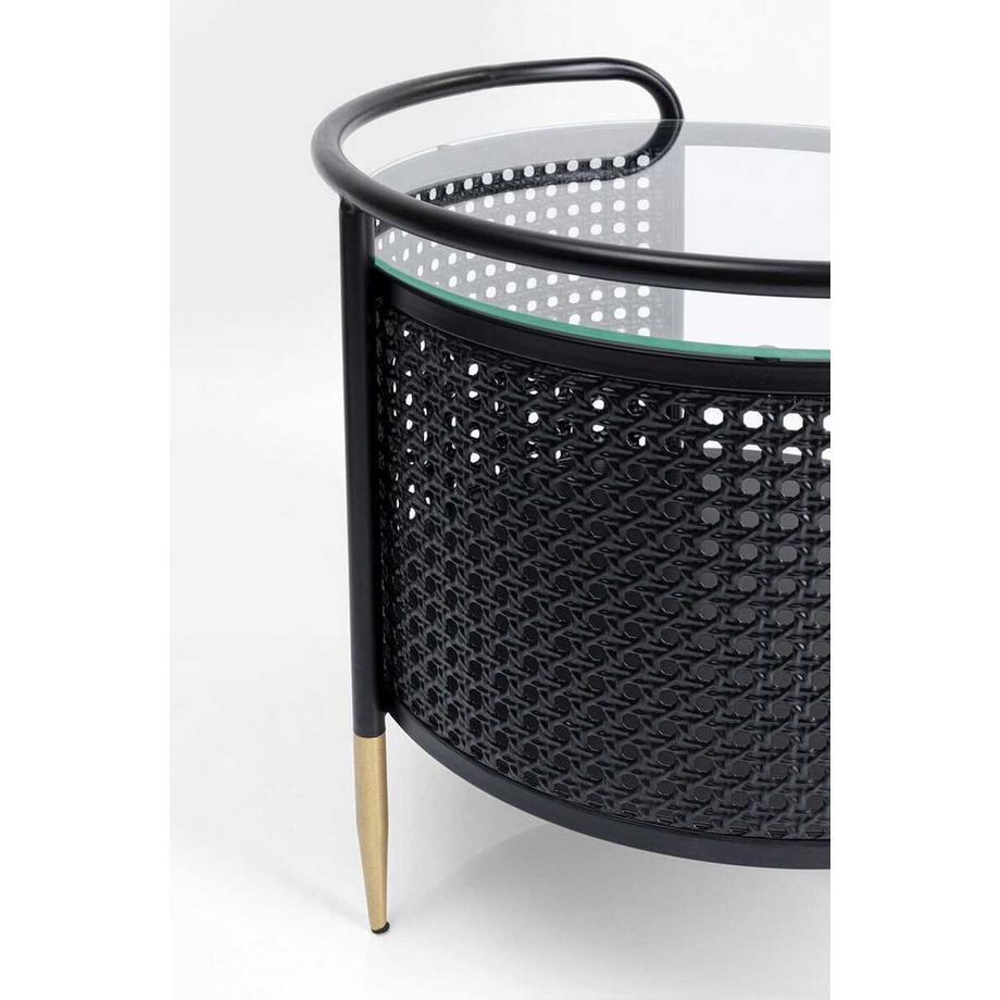 KARE Design Beistelltisch Fence rund 45  