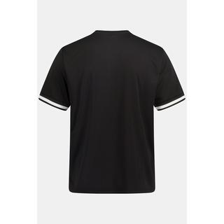 JP1880  Maglia serafino da tennis con FLEXNAMIC® e mezze maniche 