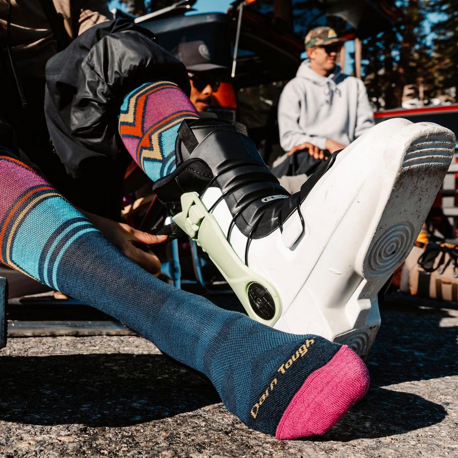 Darn Tough Vermont  Calze Donna Sopra il Polpaccio in Lana Merino per Sci e Snowboard 