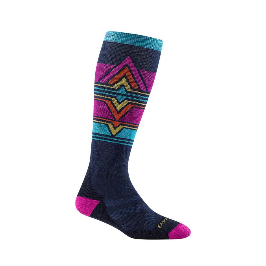 Darn Tough Chaussettes Femme Mi-Mollet Ski Snowboard Laine Coussinées
