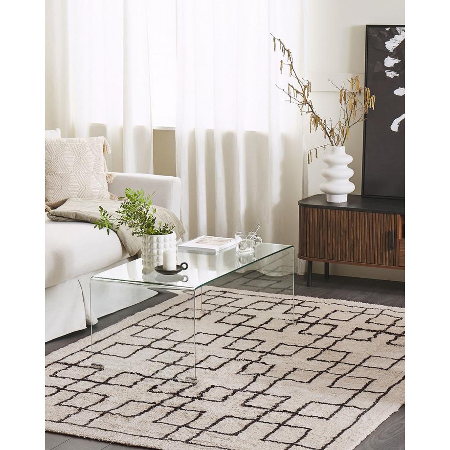 Beliani Tapis en Coton  TURHAL  
