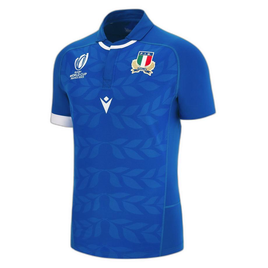macron Italien Rugby World Cup 2023 Heimtrikot  