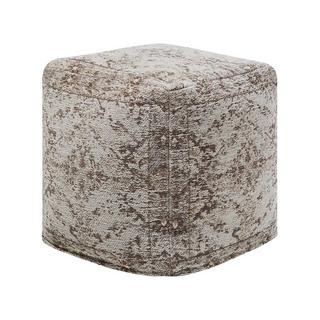 Beliani Pouf en Coton Boho MEERUT  