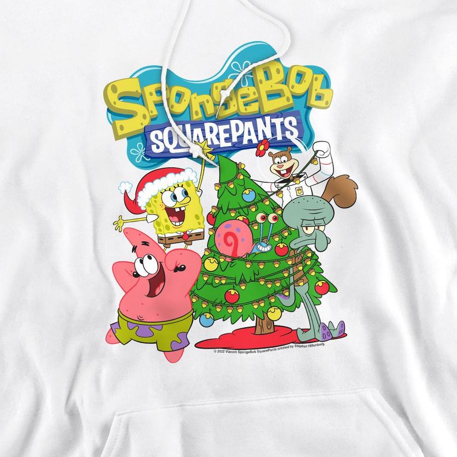 Nickelodeon Sweat à capuche festif avec motif SpongeBob SquarePants  