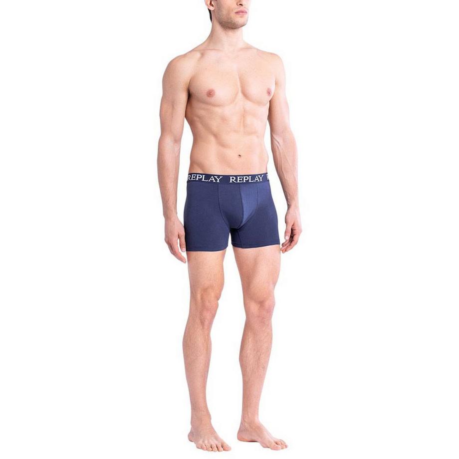 REPLAY Boxershorts 3er Pack Figurbetont  