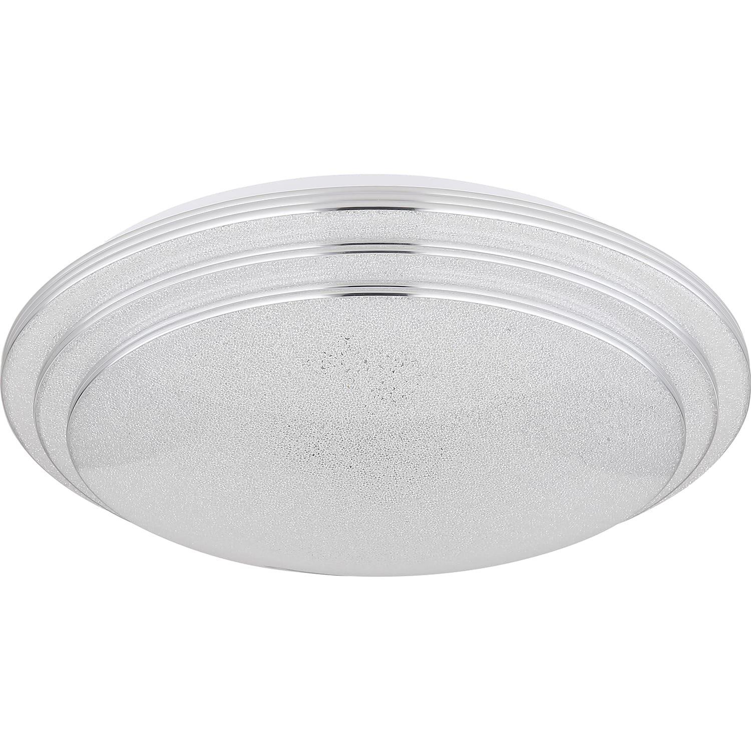 mutoni Plafoniera Aley in metallo bianco LED  