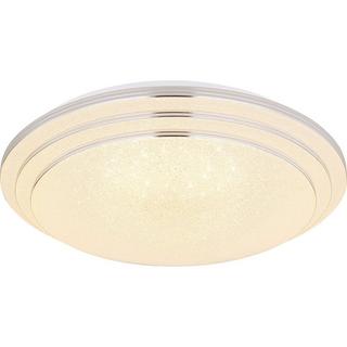 mutoni Plafonnier Aley métal blanc LED  