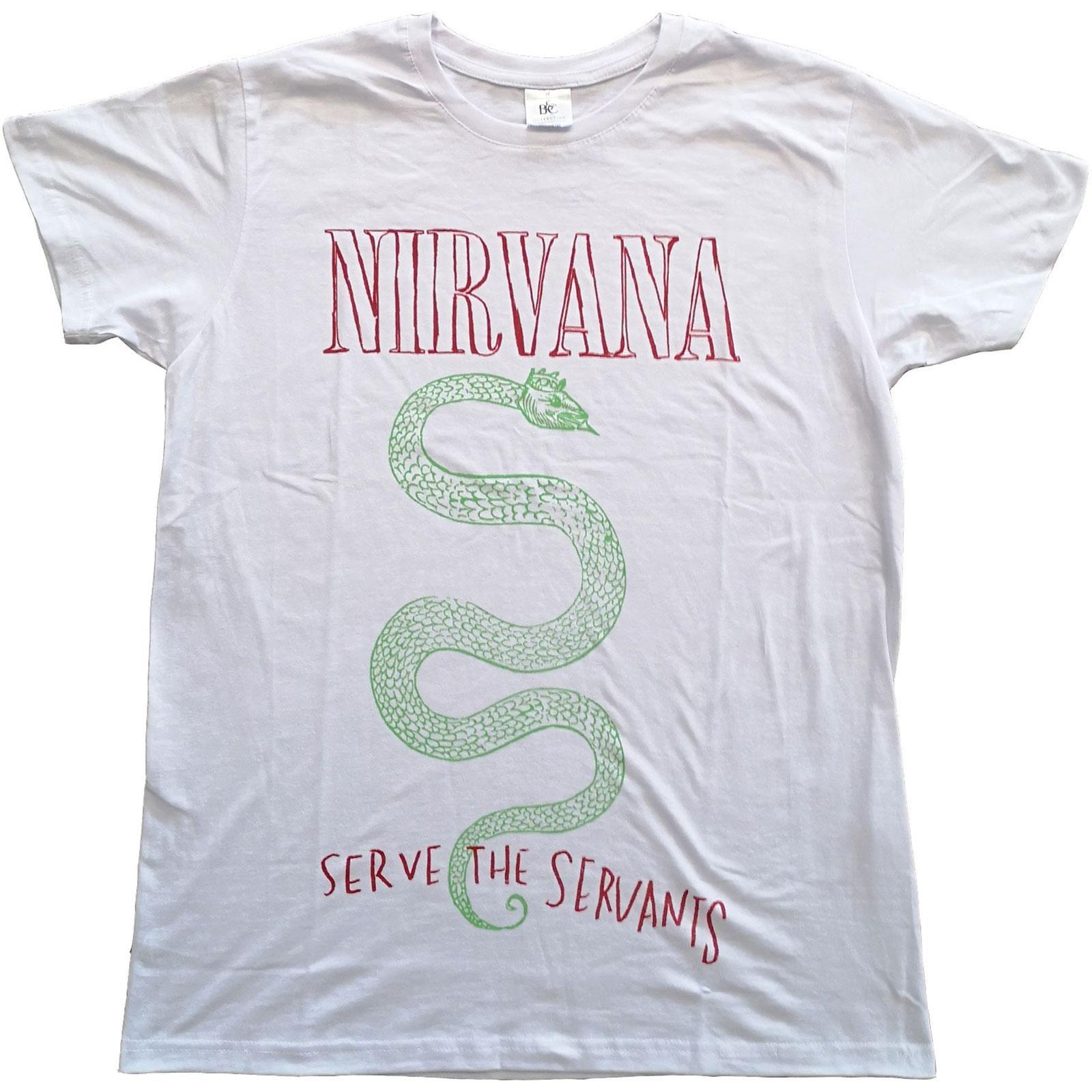 Nirvana  Tshirt SERVE THE SERVANTS 