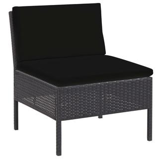 VidaXL Gartensofa-set poly-rattan  