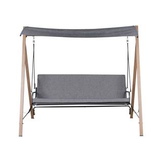 Beliani Hollywoodschaukel aus Stahl Klassisch BONAGIA  