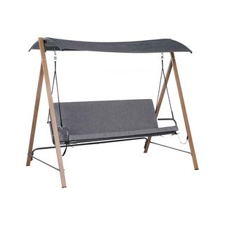 Beliani Hollywoodschaukel aus Stahl Klassisch BONAGIA  