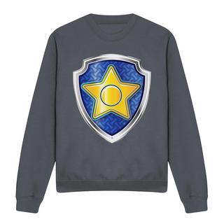PAW PATROL Badge Print Felpa  