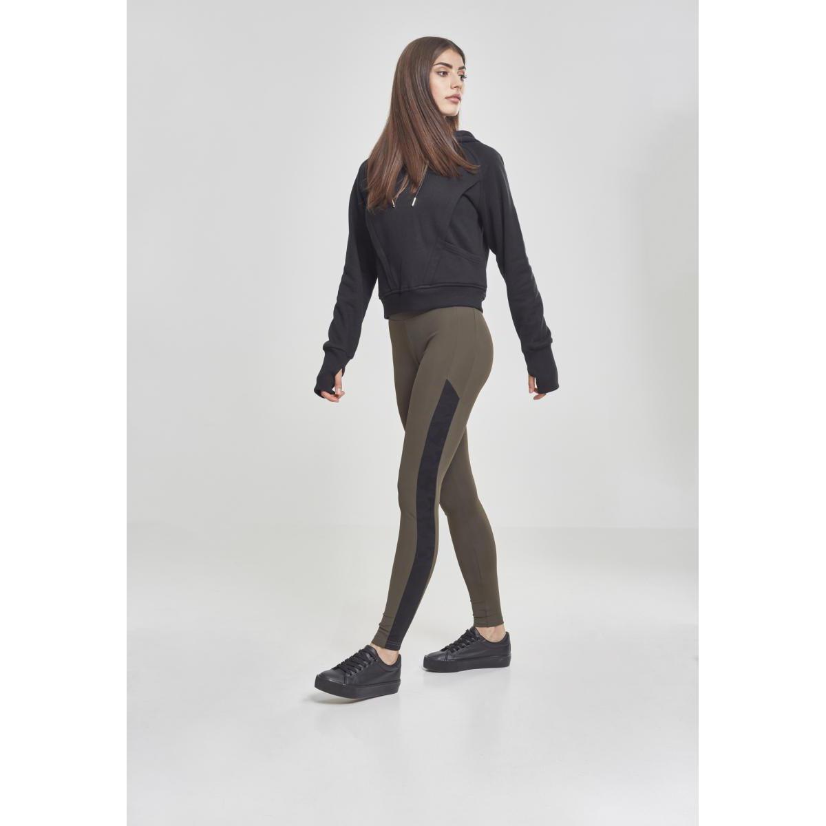 URBAN CLASSICS  legging da urban claic jacquard triped 