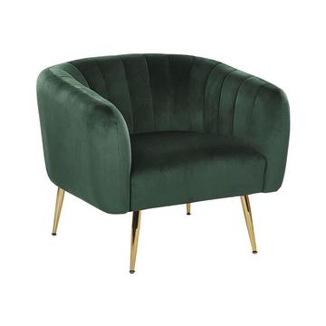 Fauteuil en Velours Moderne LACONIA