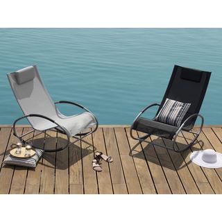 Beliani Chaise de jardin en Polyester Moderne CAMPO  