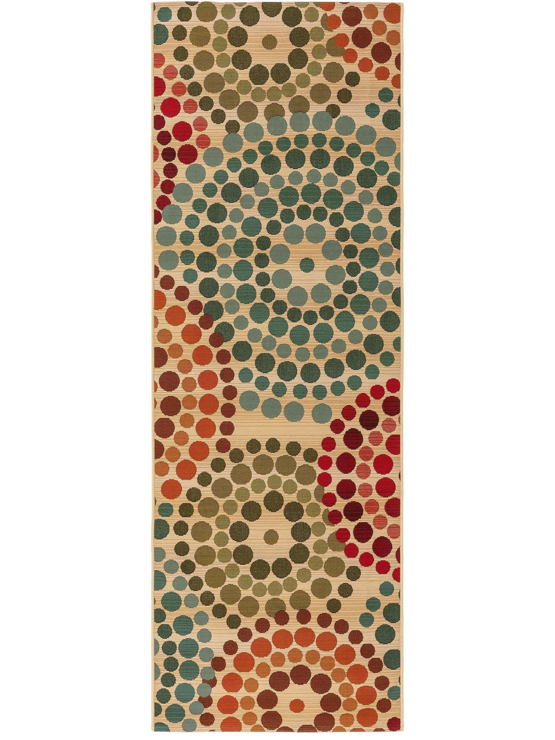 Benuta Tapis d'extérieur & intérieur Artis Beige/Multicouleur  