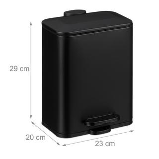 Northix Pattumiera da bagno 5 l Softclose  