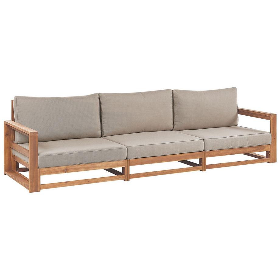 Beliani Lounge Set mit Tisch aus FSC® zertifiziertes Akazienholz Skandinavisch TIMOR  