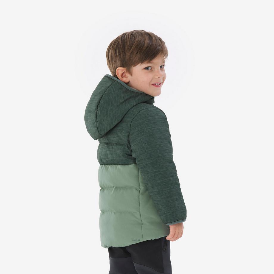 QUECHUA Giacca imbottita bambino calda trekking  