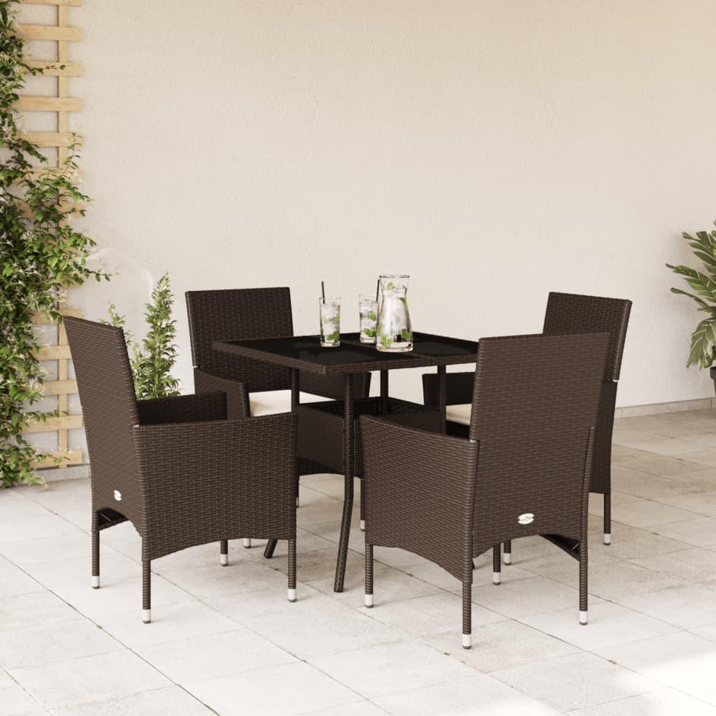 VidaXL Garten essgruppe poly-rattan  