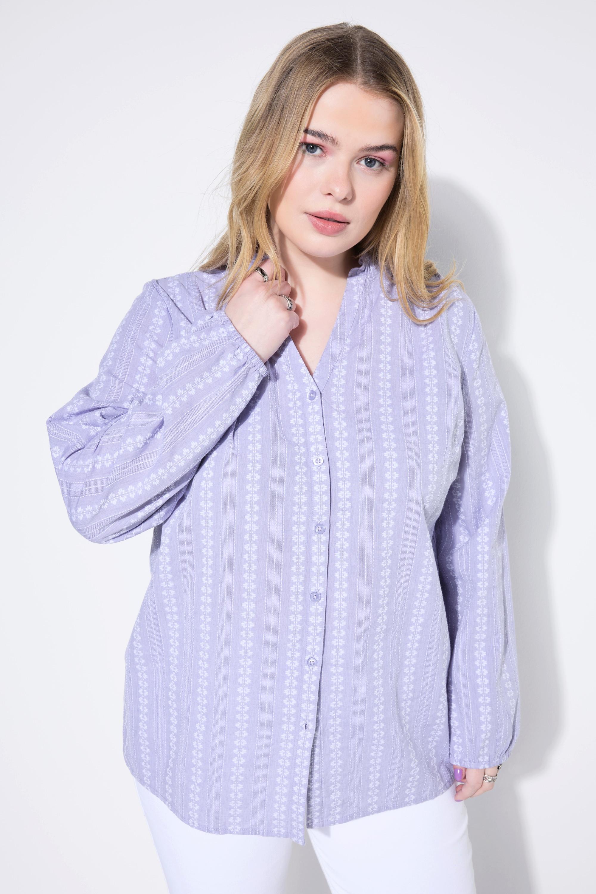 Studio Untold Loose Shape Bestickte Bluse  