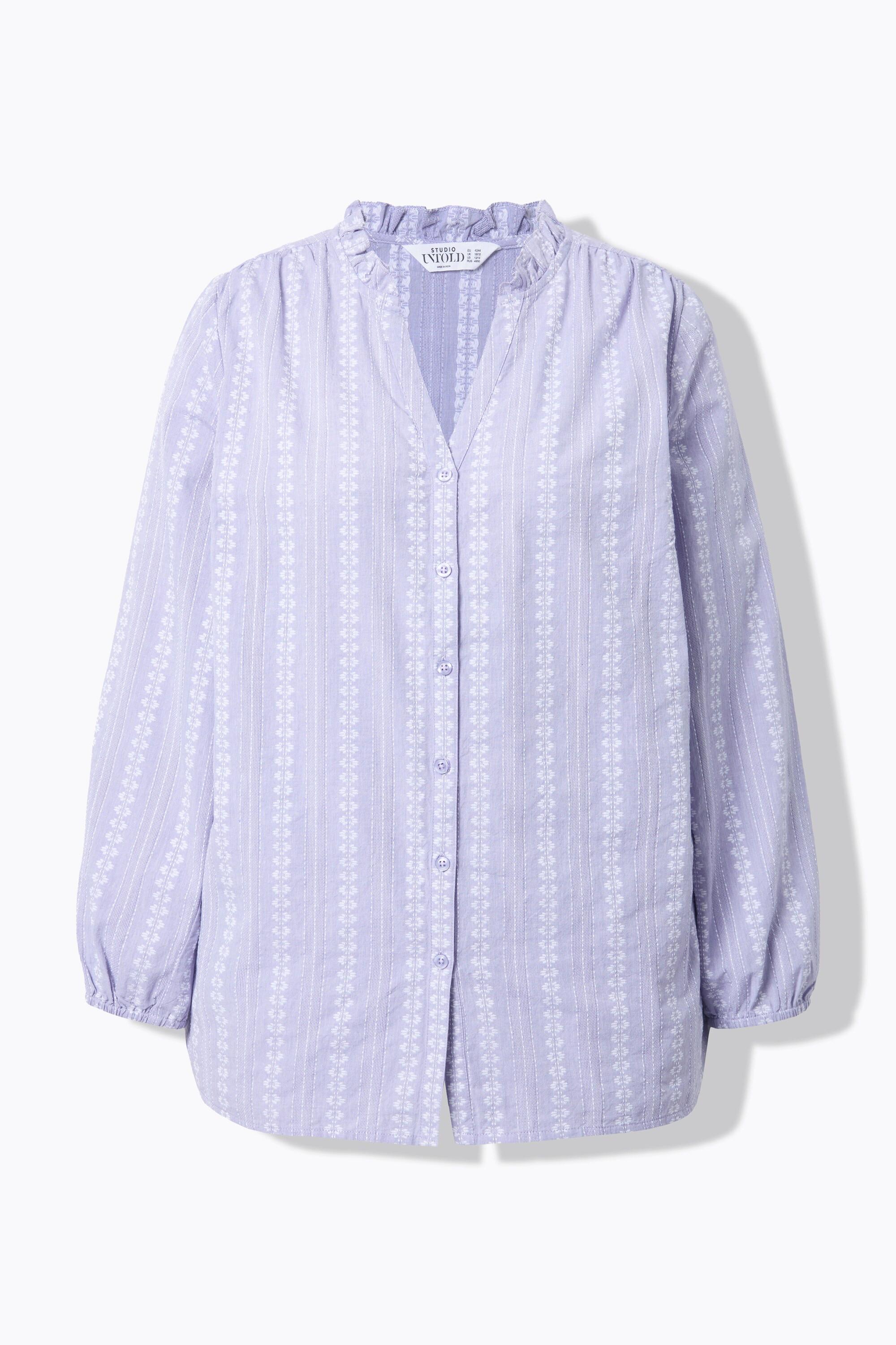 Studio Untold Loose Shape Bestickte Bluse  