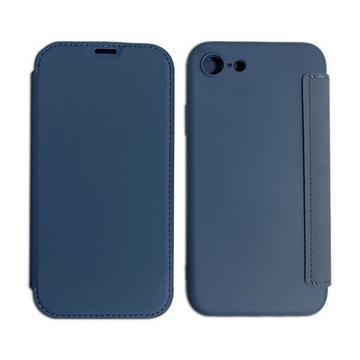 FlipCase in Lederoptik iPhone 7 / 8 / SE (2020) / SE (2022) - Dark Blue