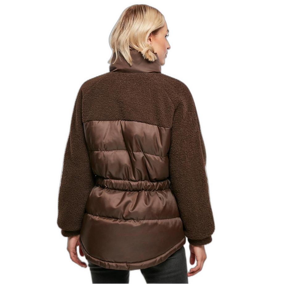 URBAN CLASSICS Giacca Sherpa Mista  