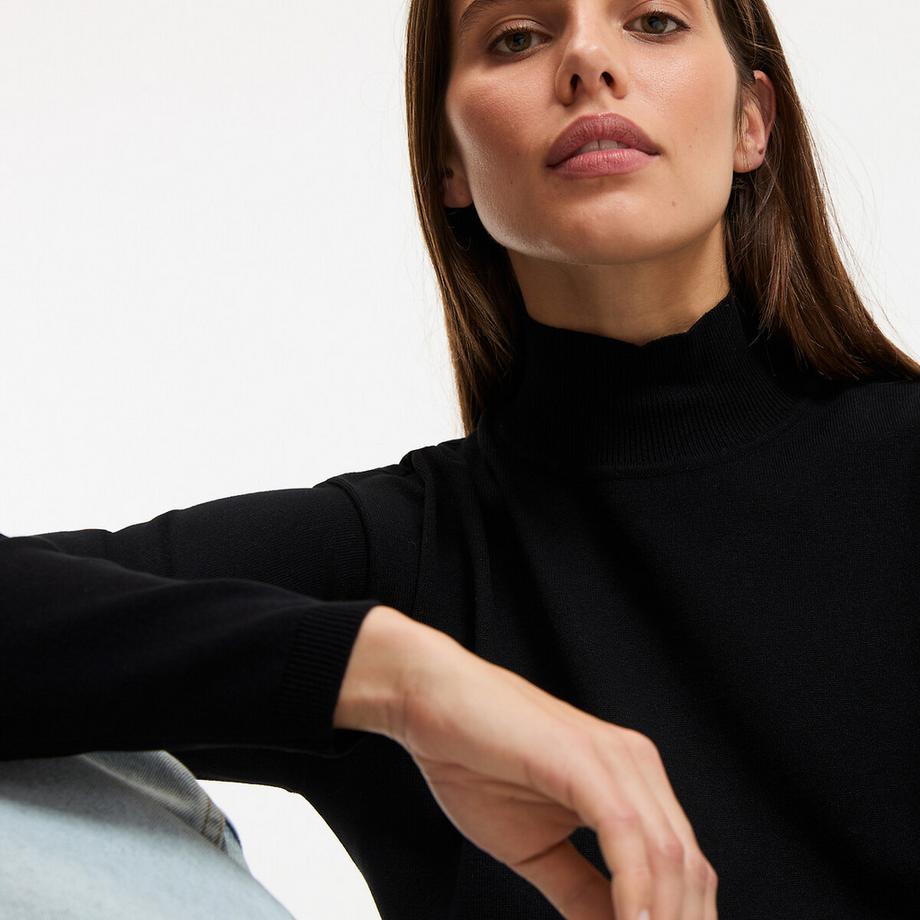 La Redoute Collections Pullover Stehkragen  