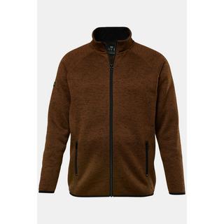 JP1880  Strickfleece-Jacke 