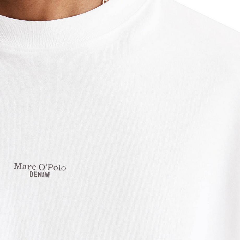 Marc O'Polo Denim T-shirt  Paquet de 2 Confortable à porter-T-Shirt, SSL, Logo Print, Relax  