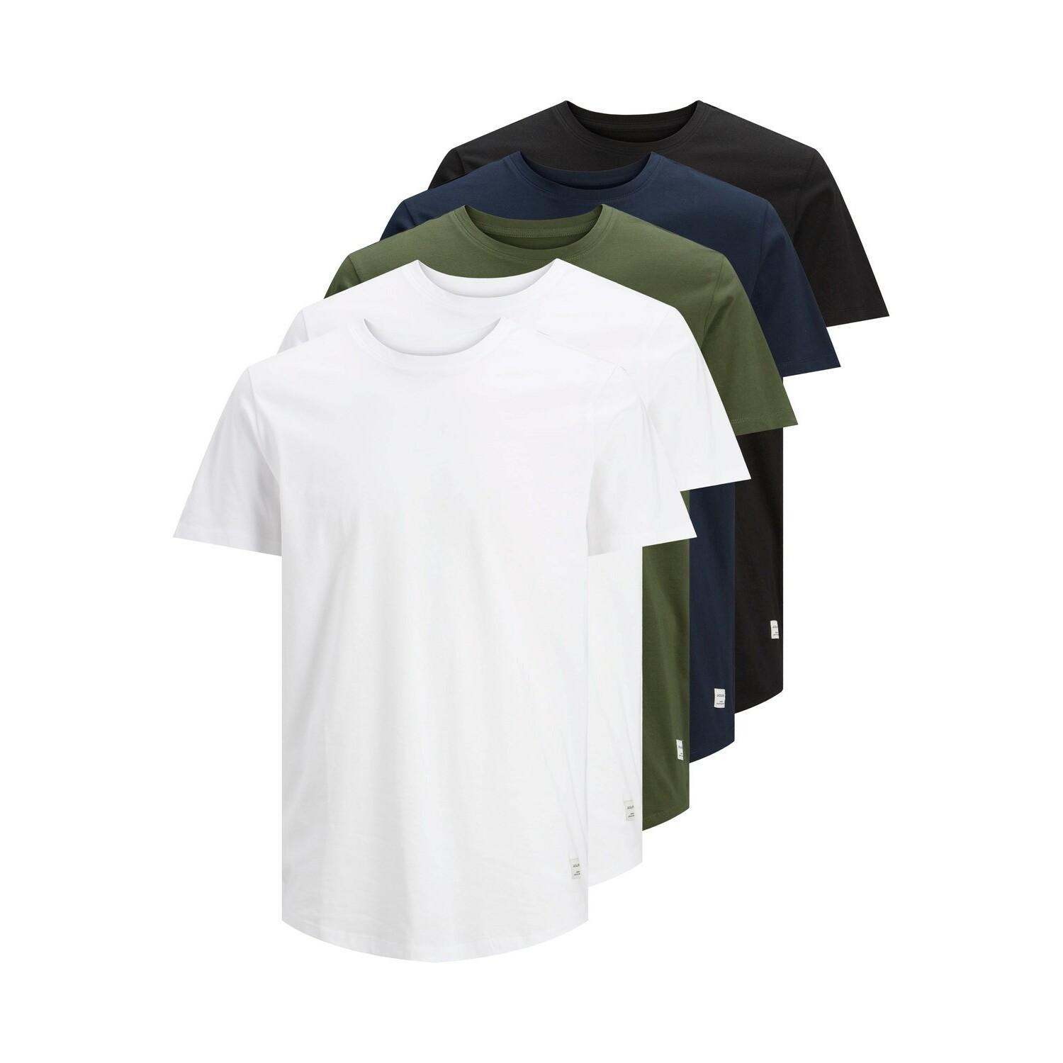 JACK & JONES  T-shirt Jack & Jones Noa crew neck 5pk 