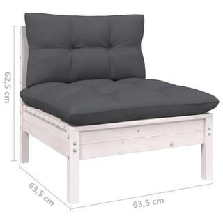 VidaXL Mittelsofa kiefernholz  