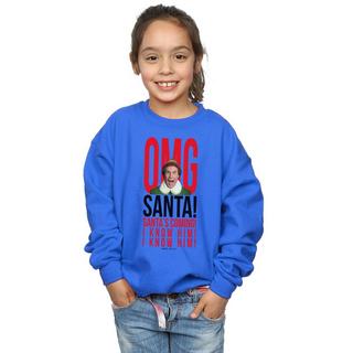 Elf  OMG Santa I Know Him Sweatshirt 