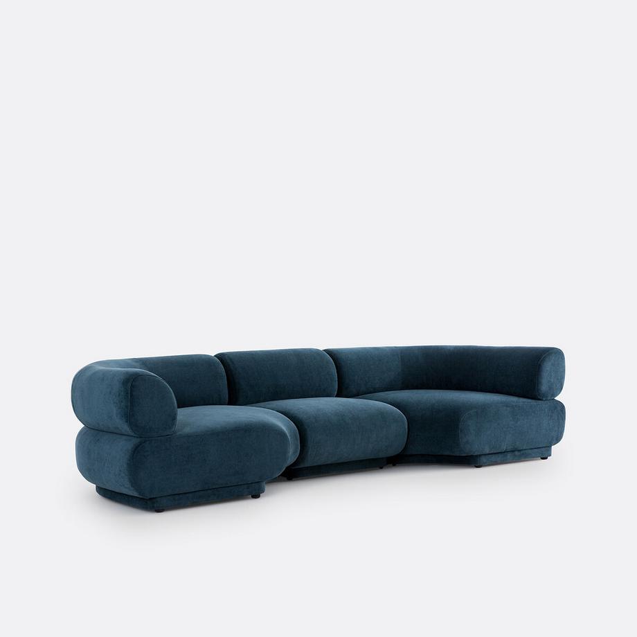 La Redoute Intérieurs Chauffeuse modulable velours texturé  