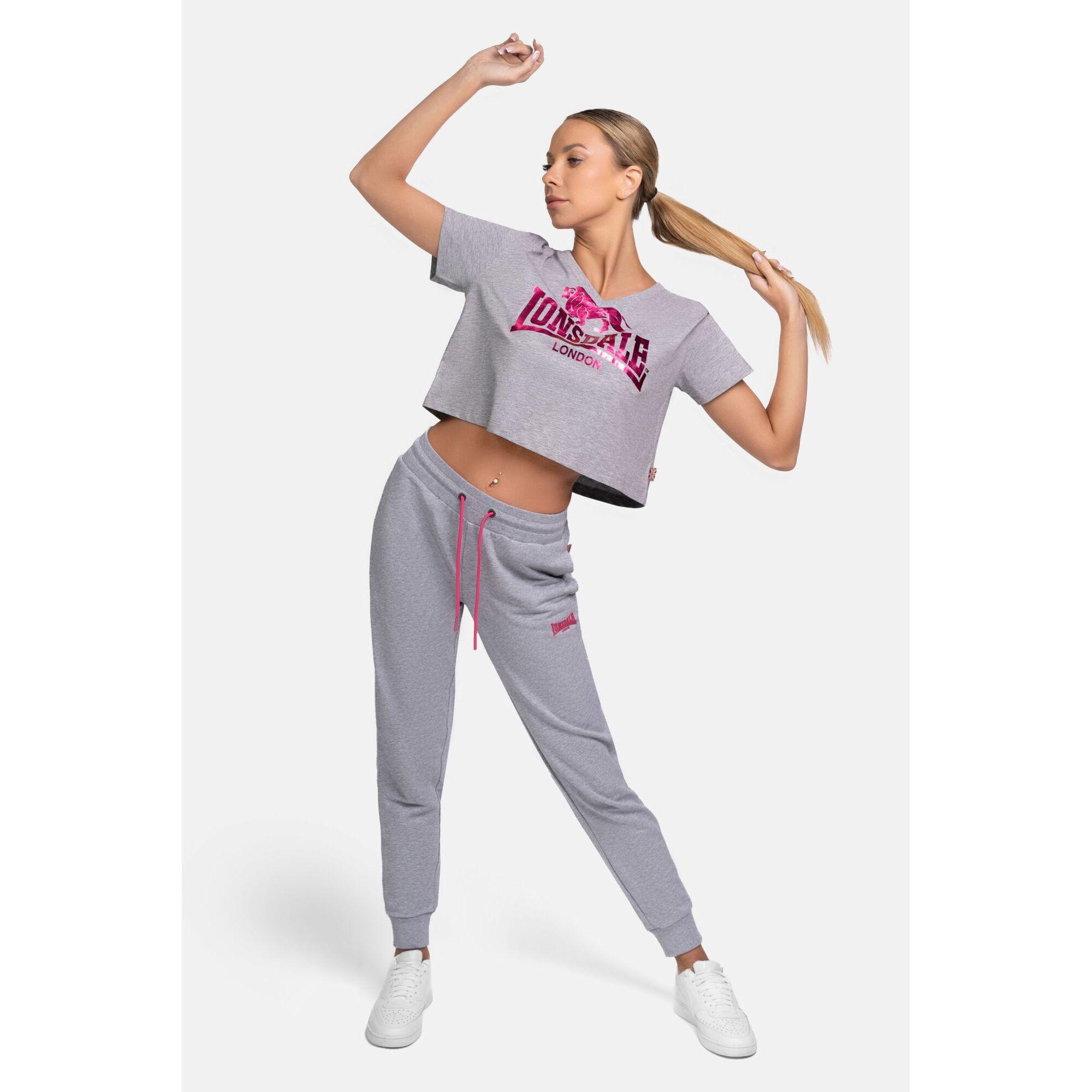 LONSDALE  t-shirt crop oversized onsdae hedde 