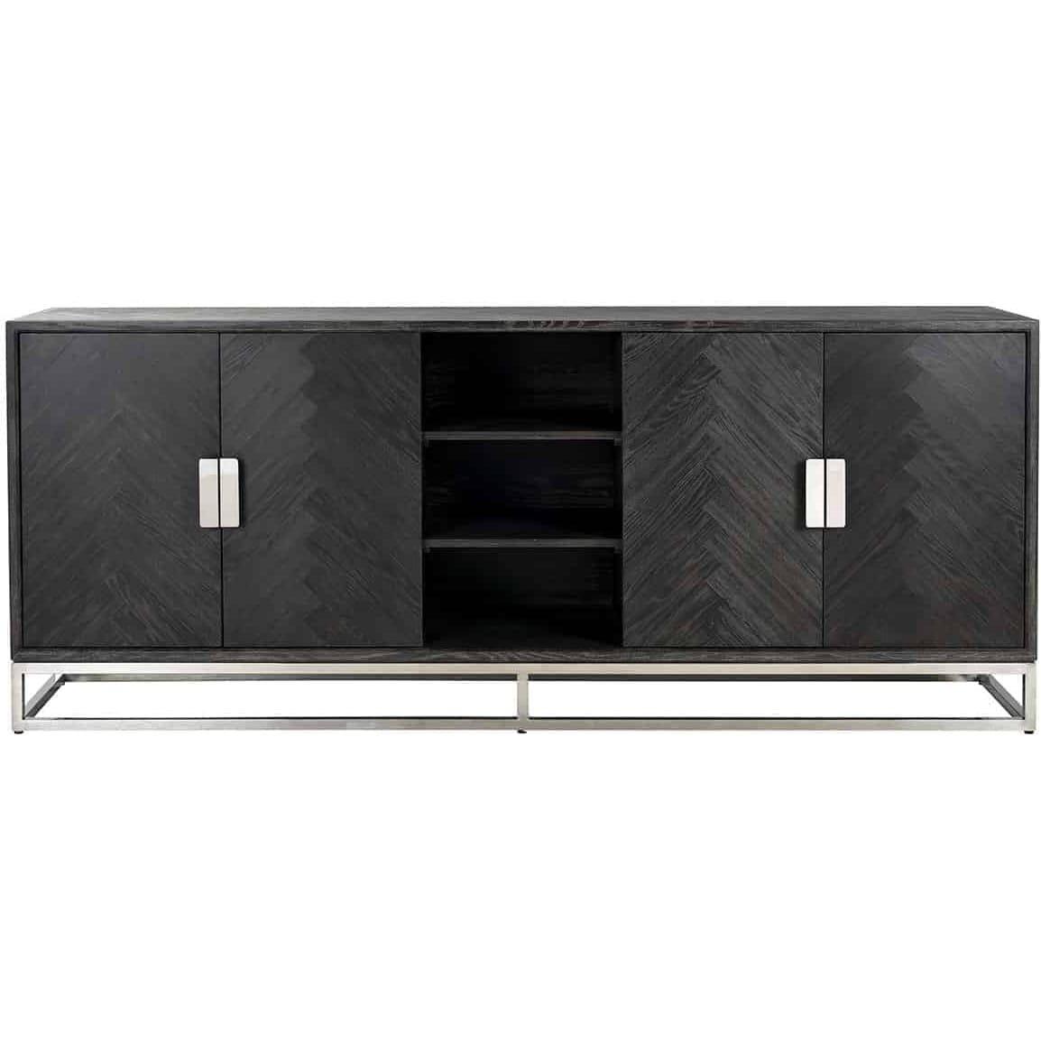 mutoni Buffet Blackbone noir argent 225  