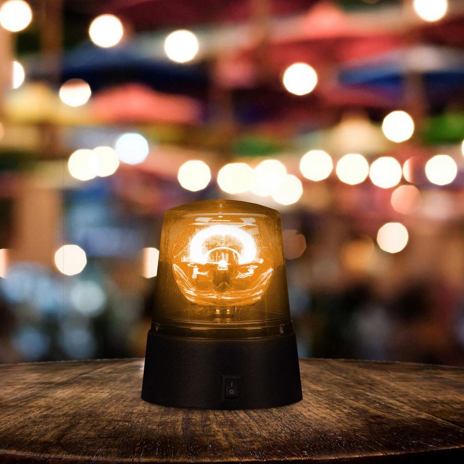 Northix Lumières de fête à LED rotatives orange  