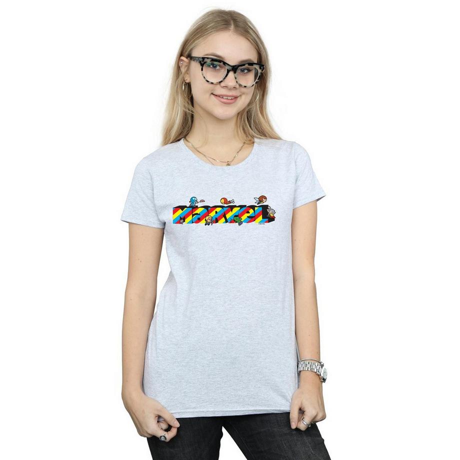MARVEL Pixel Logo T-Shirt  