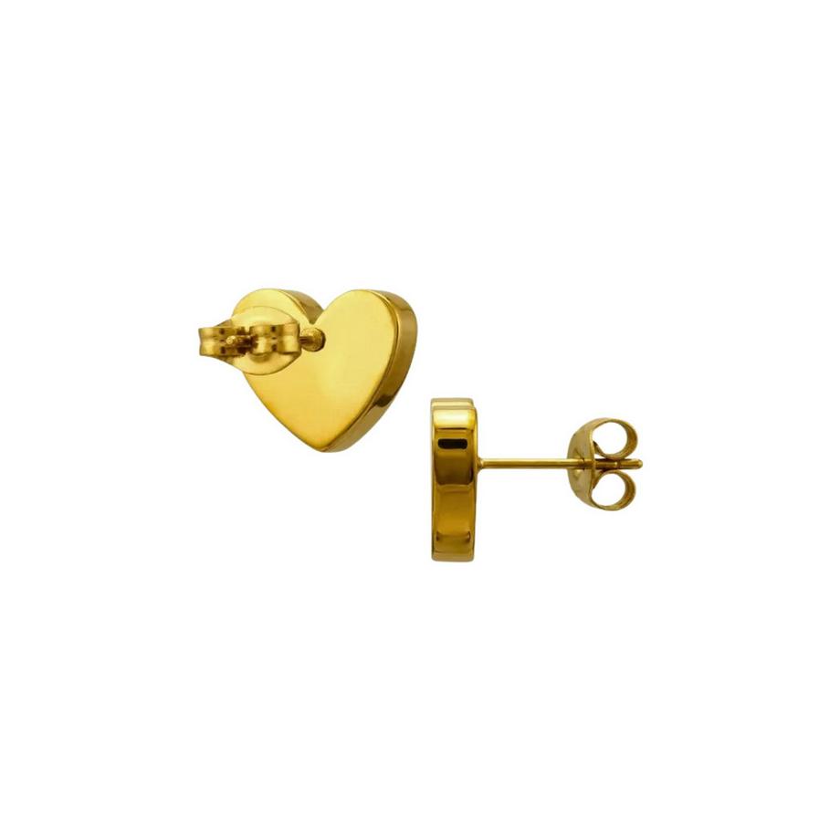 Maxte  Herz Ohrstecker     in farbe   Epoxid 