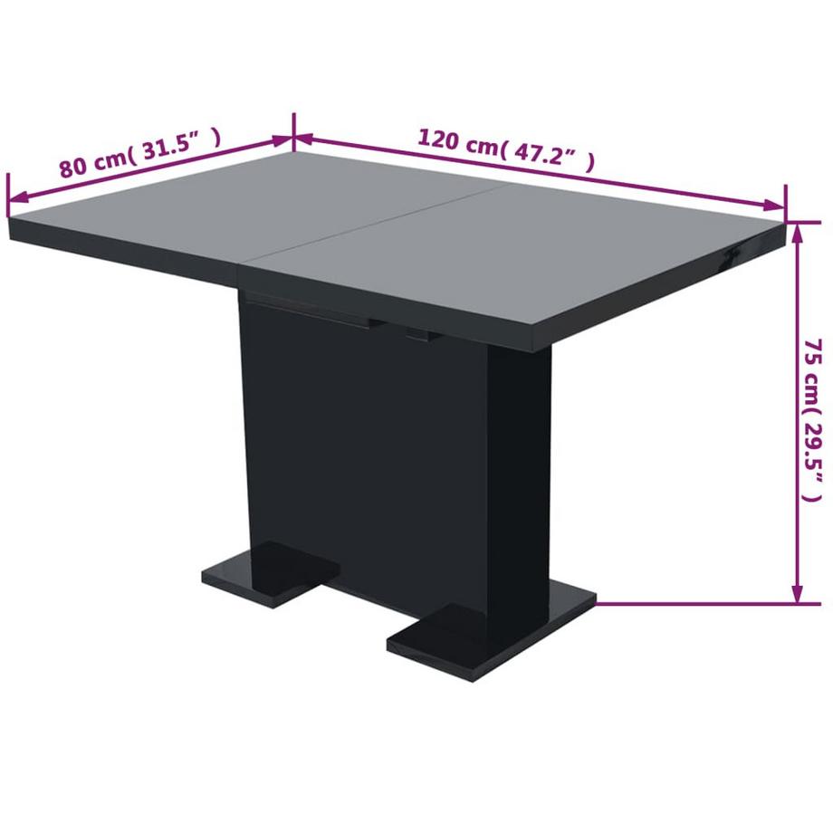 VidaXL Esstisch mdf  