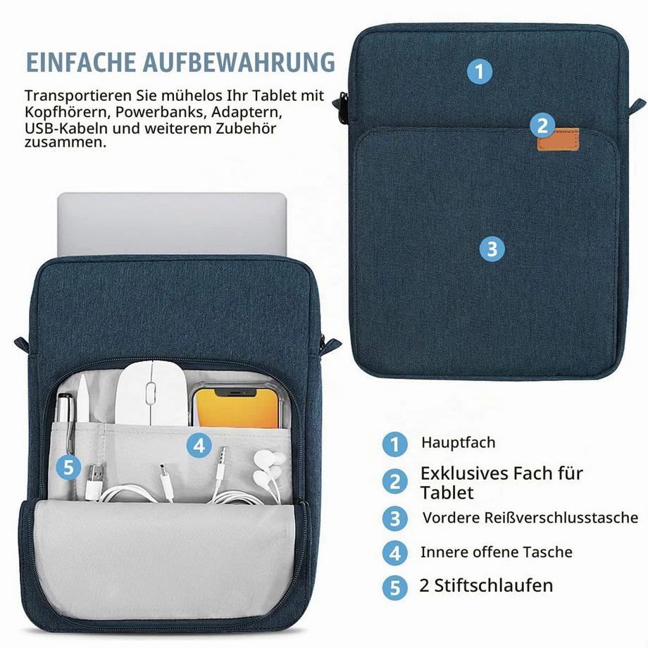 Only-bags.store Tablet-Hülle mit Schultergurt  