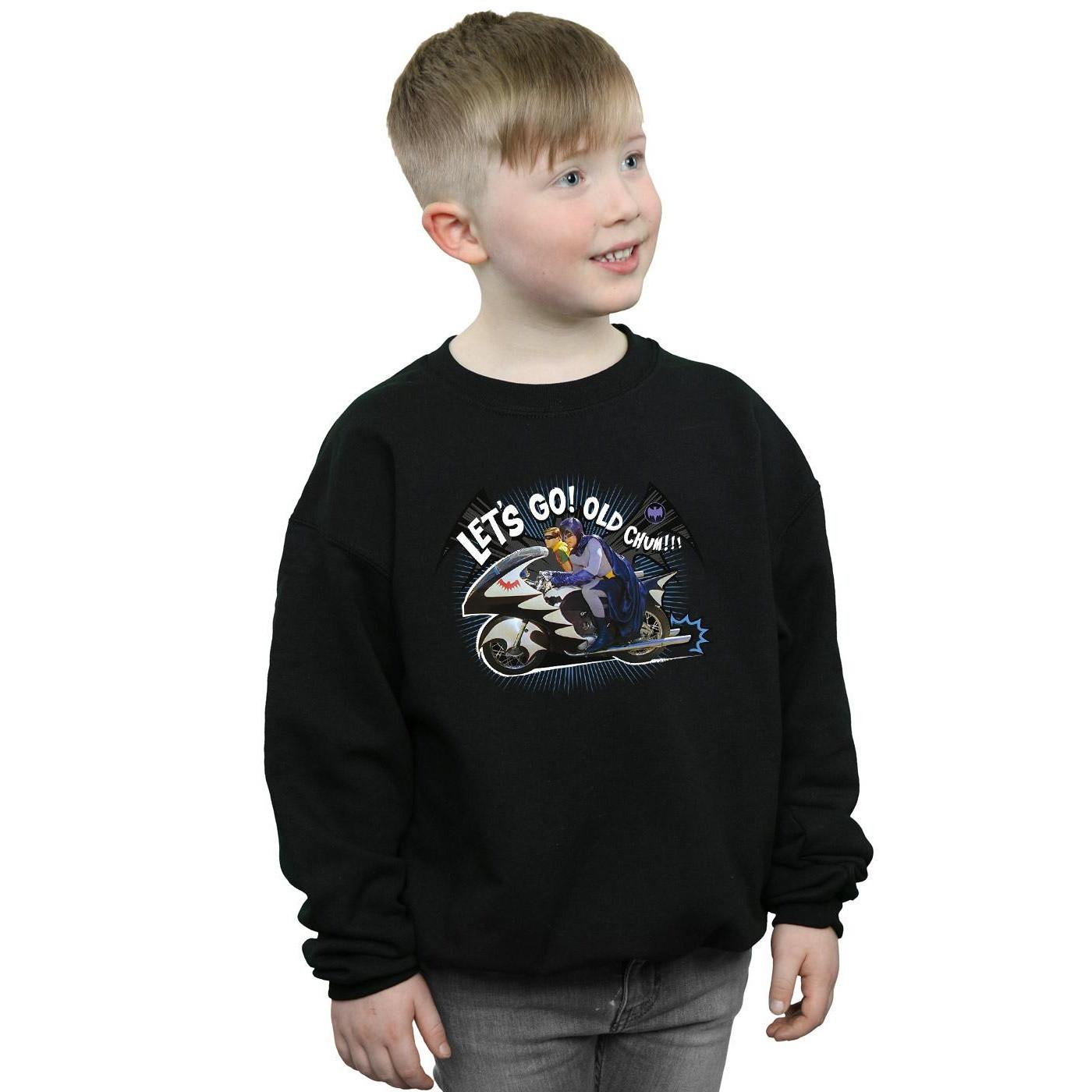 DC COMICS  Bat Bike Sweatshirt 